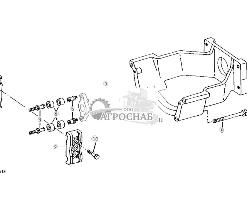 Hydraulic Pump Drive And Support 